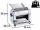 Imperia New Restaurant Professional Ruvida - Macchina per la pasta elettrica in INOX 160W