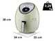 Ariete 4618/02 Airy Fryer XXL Beige - Friggitrice ad aria 7L