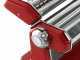 Imperia iPasta T.2/6,5 mm Rosso - Macchina per la pasta manuale in INOX