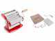 Imperia iPasta T.2/6,5 mm Rosso - Macchina per la pasta manuale in INOX