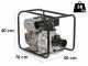 BullMach LYMPHIA 100 -  Motopompa a scoppio - Raccordi da 100 mm