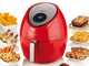 Ariete 4618/01 Airy Fryer XXL Rosso - Friggitrice ad aria 7L