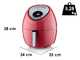 Ariete 4618/01 Airy Fryer XXL Rosso - Friggitrice ad aria 7L