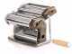 Imperia iPasta T.6,5/12 mm Ruvida Nero - Macchina per la pasta manuale in INOX