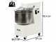 Impastatrice a spirale Mixer 1500 S - Da 12 Kg 1 velocit&agrave;