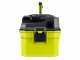 Ryobi RV1811-0 - Aspiratore solidi e liquidi portatile a batteria - SENZA BATTERIA E CARICABATTERIE