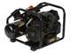 Nuair Siltek TB 6 - Compressore aria elettrico portatile monofase silenziato, oil-less  - Motore 1.5 HP - 6 lt
