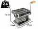 Imperia New Titania iPasta T.2/6,5 mm - Macchina per la pasta manuale in INOX