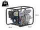 BullMach NERINA 80 - Motopompa a scoppio acque sporche - Raccordi 80 mm