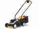 Batavia 7064713 - Tagliaerba a batteria - 18 V - Taglio 32 cm - SENZA BATTERIE E CARICABATTERIE
