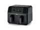 Ariete 4623 Airy Fryer Dual - Friggitrice ad aria doppio cestello digitale 8L
