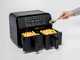 Ariete 4623 Airy Fryer Dual - Friggitrice ad aria doppio cestello digitale 8L