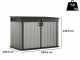 Keter Grande Store - Armadio porta attrezzi da giardino - 190.5x109.3x132.5 cm