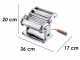 Imperia iPasta T. 6,5/12 mm Classica Ruvida - Macchina per la pasta manuale in INOX