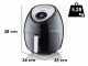 Ariete 4618/00 Airy Fryer XXL Nero - Friggitrice ad aria 7L