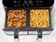 G3 Ferrari Friggisano Duo - Friggitrice ad aria doppio cestello digitale 8L