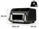 G3 Ferrari Friggisano BBQ - Friggitrice ad aria multifunzione 10L