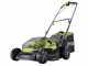 Ryobi RY18LMX37A-0 - Tagliaerba a batteria 18V - SENZA BATTERIA E CARICABATTERIE