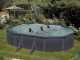 Gre Kea Ovale 610x375x120cm - Piscina fuori terra in acciaio