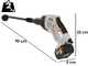 Batavia NEXXFORCE 7064735 - Pistola idropulitrice a pressione - 18 V 4 Ah