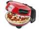 G3 Ferrari Pizzeria Snack Napoletana EVO Rosso - Forno Pizza Elettrico - Pietra refrattaria