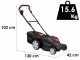 AL-KO 38.1 Li Easy - Tagliaerba a batteria - Taglio 37 cm - 18V/4,0 Ah