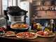 Ariete Pizzeria Nero 0927/01 - Forno pizza elettrico doppio