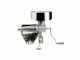 Reber 8502 N - Passapomodoro Manuale N.5 - Imbuto e Sgocciolatoio in acciaio INOX