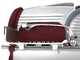 Berkel Home Line Plus 250 Matte Rosso - Affettatrice con lama 250 mm