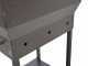 Seven Italy Doriano Small - Barbecue in ferro artigianale a carbone - 47,5x37cm