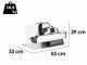 Berkel Home Line Plus 200 Nero Opaco - Affettatrice con lama 195 mm