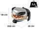 G3 Ferrari Delizia Silver - Forno Pizza Elettrico