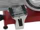Berkel Red Line 250 Rosso Opaco - Affettatrice con lama in acciaio da 250 mm