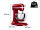 KitchenAid Heavy Duty 5KSM55SXX Rosso - Impastatrice Planetaria