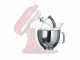 KitchenAid 5KFE5T - Frusta piatta con bordo in silicone bianco