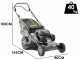 Marina Systems HR 57 SH - Tagliaerba a scoppio trazionato - 4IN1 - Motore Honda GCVx 200