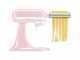 KitchenAid 5KSMPRA - Set 3 pezzi - Tagliapasta e Sfogliatrice