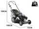 Marina Systems HR 54 SH VV - Tagliaerba a scoppio trazionato - 4IN1 - Motore Honda GCVx 170