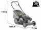 Marina Systems HR 54 SH - Tagliaerba a scoppio trazionato - 4IN1 - Motore Honda GCVx 170