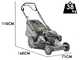 Marina Systems HR 54 SH - Tagliaerba a scoppio trazionato - 4IN1 - Motore Honda GCVx 170