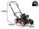 GRINDER 4x4 SH PRO - Tagliaerba a scoppio trazionato - Motore Honda GXV 160