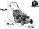 Marina Systems HR 46 SH - Tagliaerba a scoppio trazionato - 4IN1 - Motore Honda GCVx 170