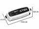CTEK CT5 TIME TO GO - Caricabatteria e mantenitore - 8 fasi - 12V 5A