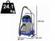 Annovi &amp; Reverberi 4300P - Bidone aspiratutto - Fusto in plastica 77 lt - 2400W