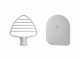KitchenAid 5KSMPB5W - Battitore da pasticceria rivestito bianco