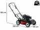 GRINDER 52 VH - Tagliaerba a scoppio trazionato - Motore Honda GCVx 200 - Taglio 52cm
