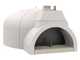 Edilmark FP 100N - Forno a legna da incasso con piano cottura &Oslash; 100 cm - Capacit&agrave; cottura 5 pizze