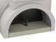 Edilmark FP 120N - Forno a legna da incasso con piano cottura &Oslash; 120 cm - Capacit&agrave; cottura 8 pizze