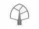 KitchenAid 5KSMBLSF - Frusta piatta rivestita in argento
