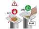 Linea VZ QBY bianco - Barbecue pirolitico a pellet trasportabile
